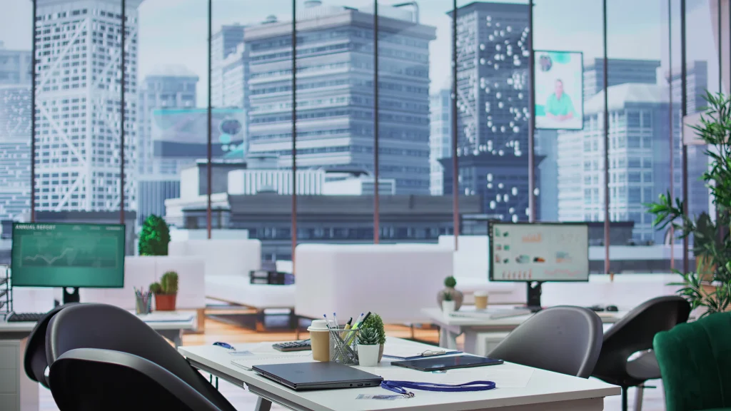 Bureau moderne pour trouver un stage à Singapour et découvrir la culture professionnelle locale.