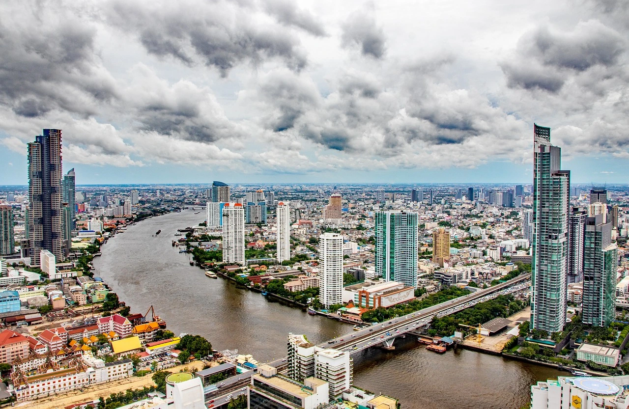 Vue de Bangkok