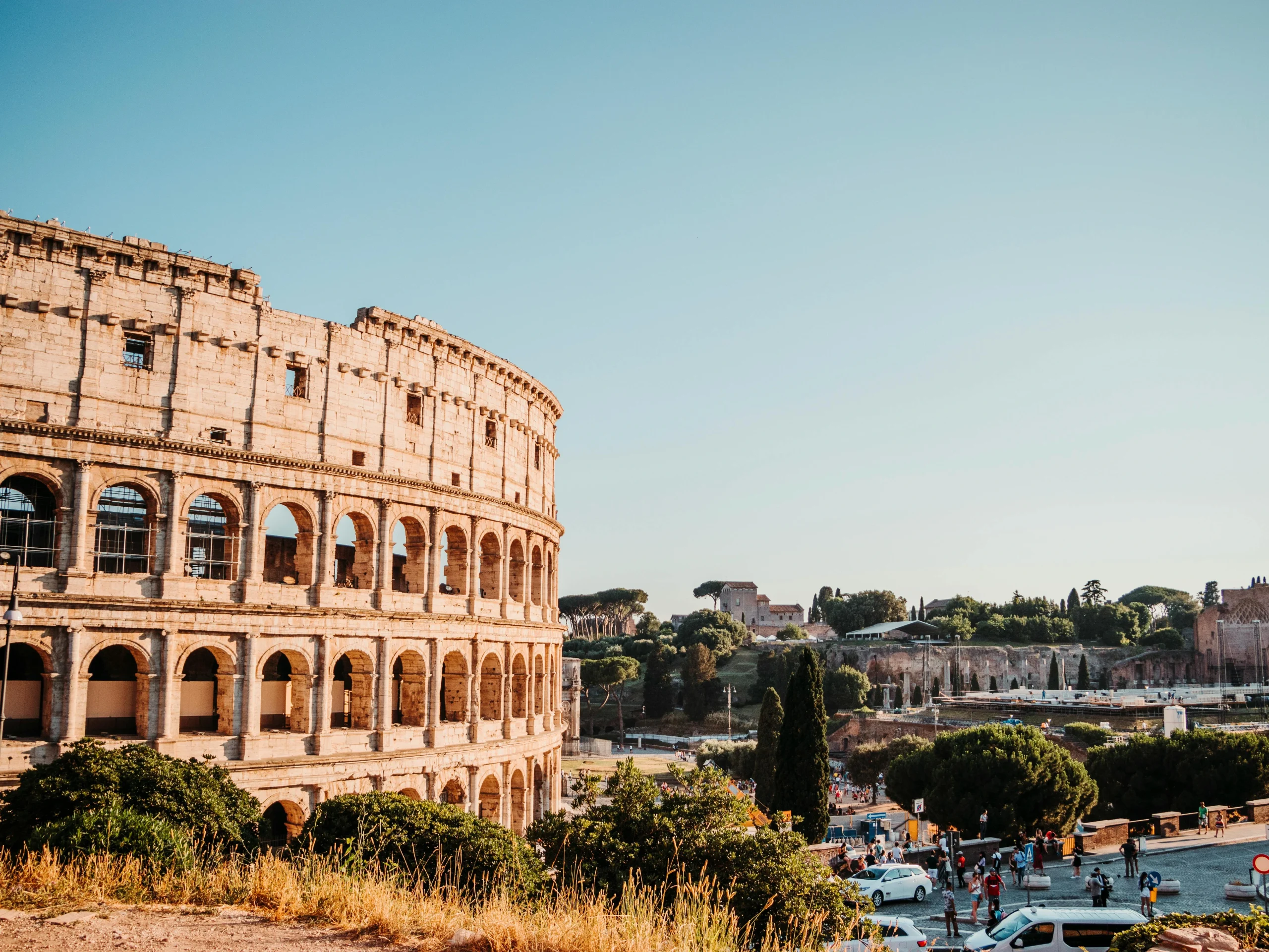 A view of the Colosseum in Rome, a reminder of Europe's rich academic and cultural history, just as the best Spanish universities offer world-class education in Spain.