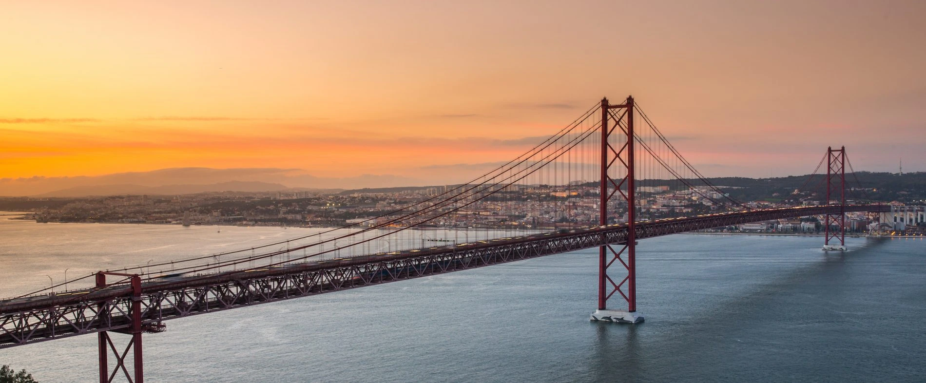 What to do in Lisbon? Enjoy a stunning sunset cruise on the Tagus River with breath-taking views of the city's skyline and iconic landmarks.